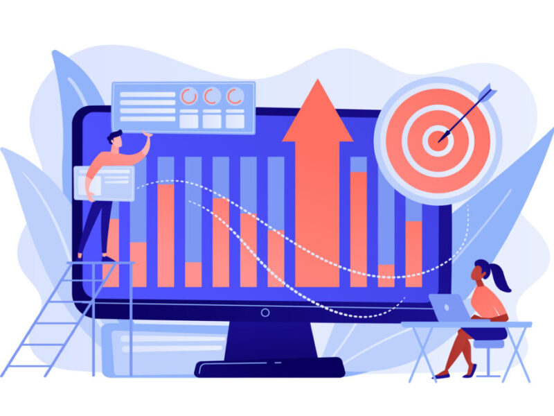 Business Intelligence concept vector illustration.