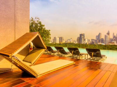 Outdoor swimming pool